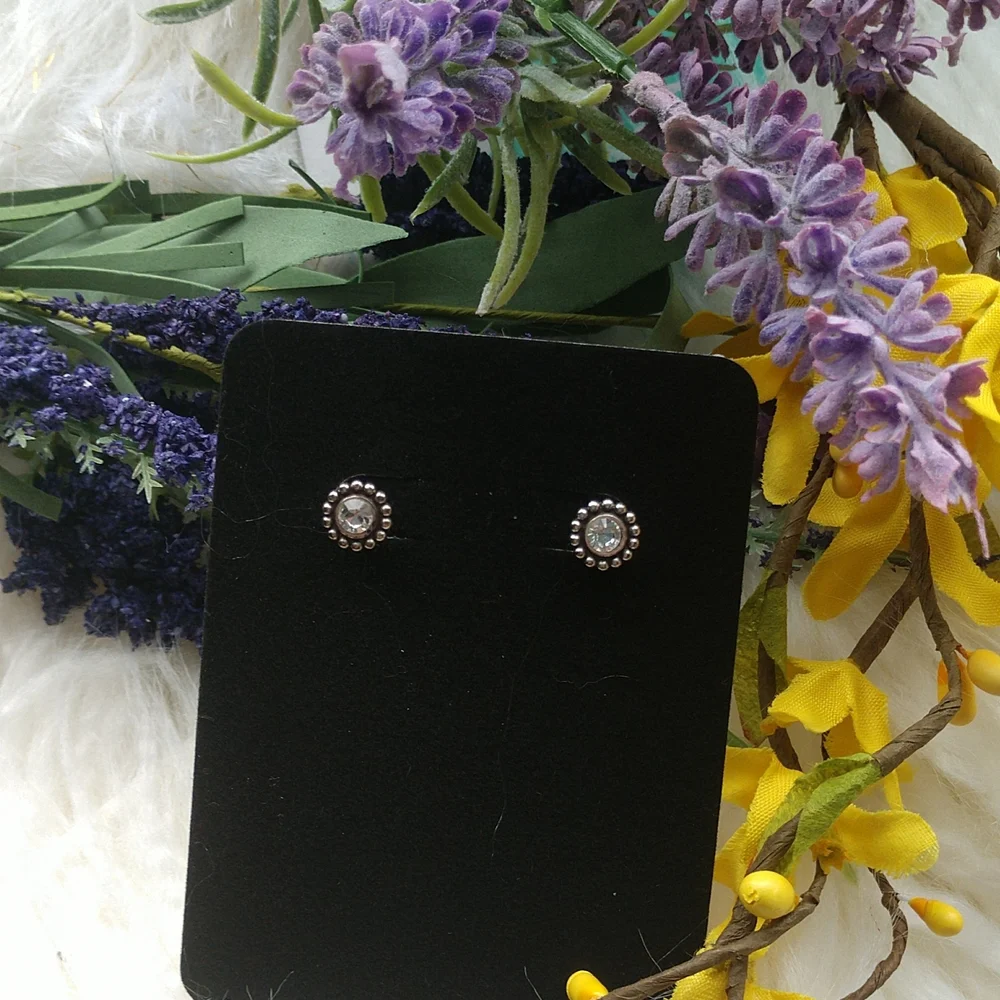 NEW Brighton Vintage Crystal Earrings - Picture 1 of 5